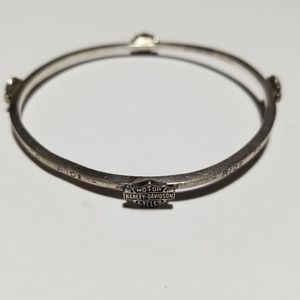 Harley-Davidson silver bracelet - live to ride